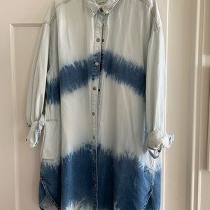 We The Free Denim Duster Jacket